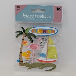 Jolee's Boutique Stickers Florida Dimensional Scrapbooking